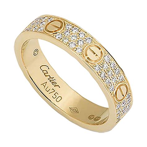 cartier love small pave|cartier love ring diamond paved.